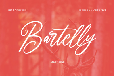 Bartelly Script Font