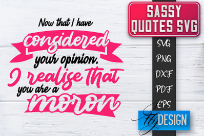 Sassy SVG | Sassy Quotes SVG | Sarcastic Sayings SVG