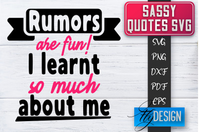 Sassy SVG | Sassy Quotes SVG | Sarcastic Sayings SVG