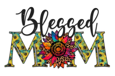 Blessed Mom Sublimation