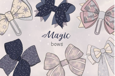 Magic Bows Clipart