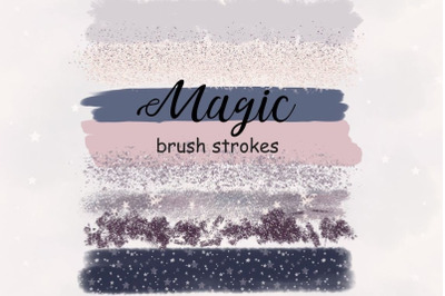 Magic Brush Strokes Clipart