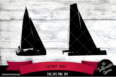 Fastnet race Silhouette Vector |Fastnet race SVG | Clipart | Graphic