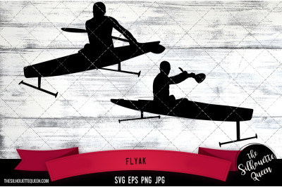 Flyak Silhouette Vector |Flyak SVG | Clipart | Graphic