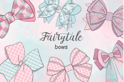 Fairy Tale Bows Clipart