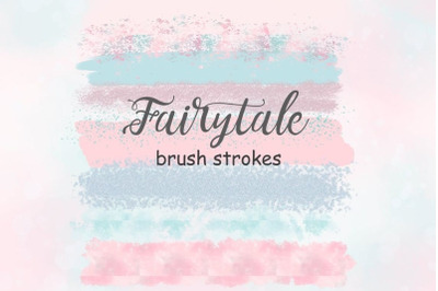 Fairy Tale Brush Strokes Clipart