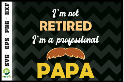 Retirement I&#039;m A Professional Papa