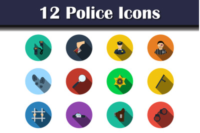 Police Icon Set