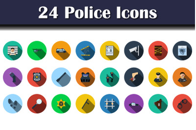 Police Icon Set