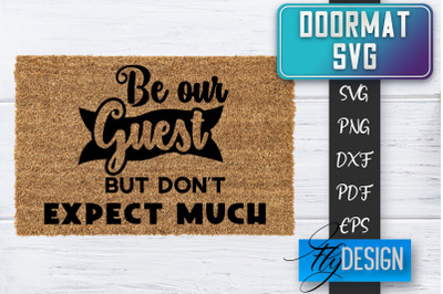 Doormat SVG | Welcome Quotes SVG | Doormat SVG Design