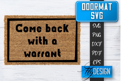 Doormat SVG | Welcome Quotes SVG | Doormat SVG Design