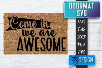 Doormat SVG | Welcome Quotes SVG | Doormat SVG Design