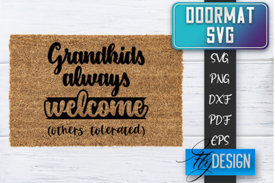 Doormat SVG | Welcome Quotes SVG | Doormat SVG Design