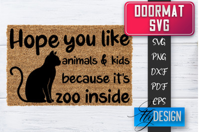 Doormat SVG | Welcome Quotes SVG | Doormat SVG Design