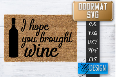 Doormat SVG | Welcome Quotes SVG | Doormat SVG Design