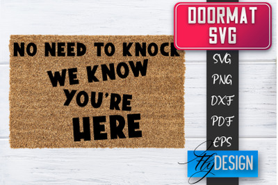 Doormat SVG | Welcome Quotes SVG | Doormat SVG Design