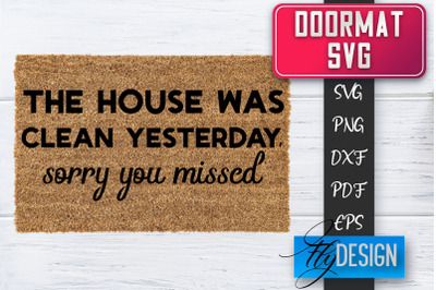 Doormat SVG | Welcome Quotes SVG | Doormat SVG Design