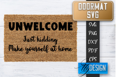 Doormat SVG | Welcome Quotes SVG | Doormat SVG Design