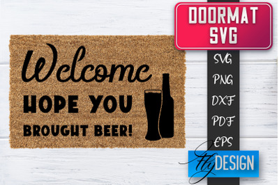 Doormat SVG | Welcome Quotes SVG | Doormat SVG Design