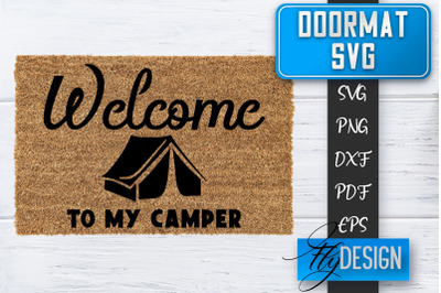 Doormat SVG | Welcome Quotes SVG | Doormat SVG Design