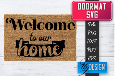 Doormat SVG | Welcome Quotes SVG | Doormat SVG Design