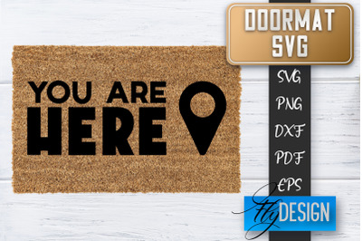 Doormat SVG | Welcome Quotes SVG | Doormat SVG Design