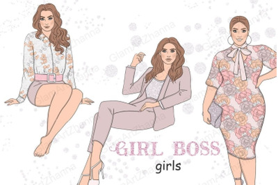 Girl Boss Clipart Girls