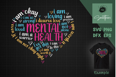 Mental Health Awareness Gifts Depression