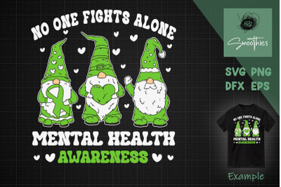 Gnome One Fights Alone Mental Health