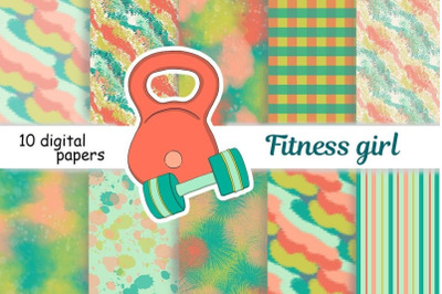 Fitness Girl Pattern