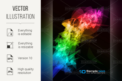 Vector abstract design