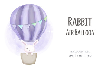 Little Bunny Air Balloon