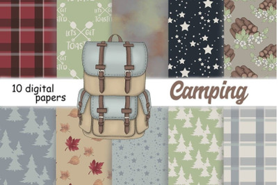 Camping Pattern