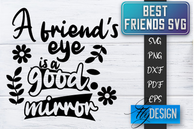 Best Friends SVG | Best Friends Quotes SVG | Friends SVG Design