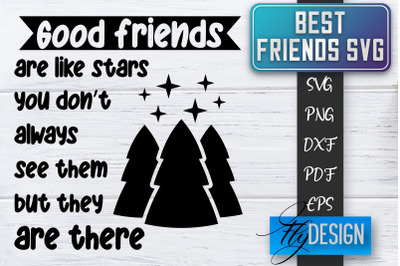 Best Friends SVG | Best Friends Quotes SVG | Friends SVG Design