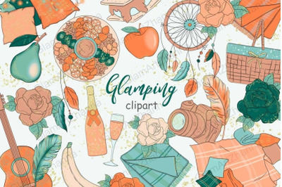 Glamping Clipart