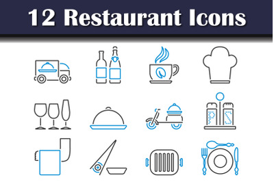 Restaurant Icon Set