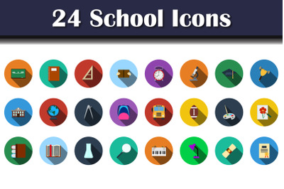 School Icon Set