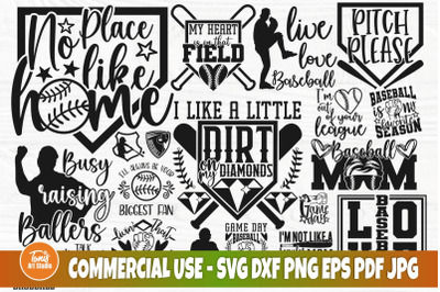 Baseball Bundle SVG, Baseball Svg, Png, Sports Svg