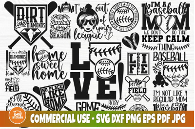 Baseball SVG Cut Files, Baseball Svg Bundle, Baseball Life Svg, Baseba