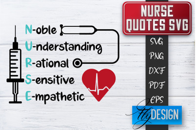 Nurse SVG | Nurse Quotes SVG | Funny Nurse Sayings SVG