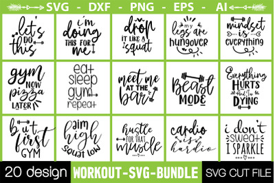 Workout-SVG-Bundle