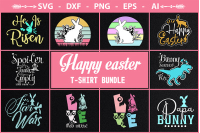 Easter t-shirt design bundle