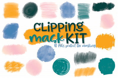 Clipping Mask Kit - 40 Clipping Masks For Designers