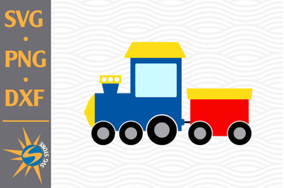 Cute Train SVG, PNG, DXF Digital Files Include