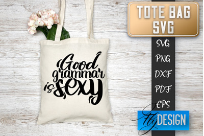 Tote Bag SVG | Tote Bag Quotes SVG | Shopping Bag Sayings SVG Tote Bag