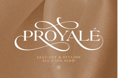 Proyale - Elegant &amp; Stylish Serif