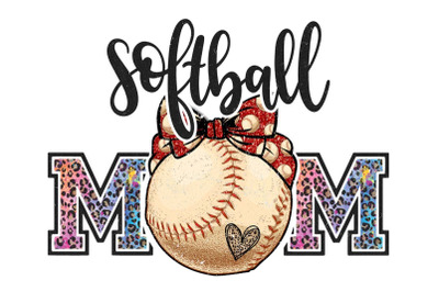 Softball Mom Sport Sublimation