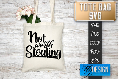 Tote Bag SVG | Tote Bag Quotes SVG | Shopping Bag Sayings SVG Tote Bag