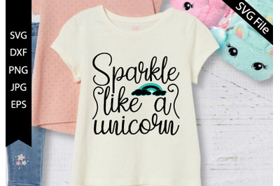 Sparkle like a unicorn